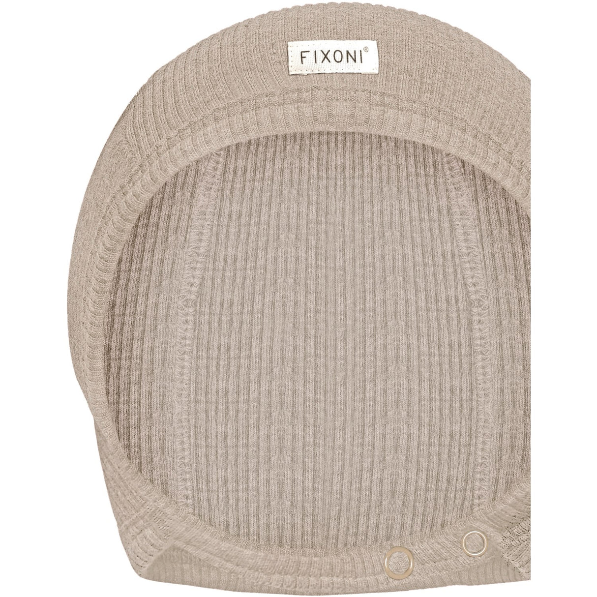 FIXONI Pure Cashmere Melange Helmet Melange Rib