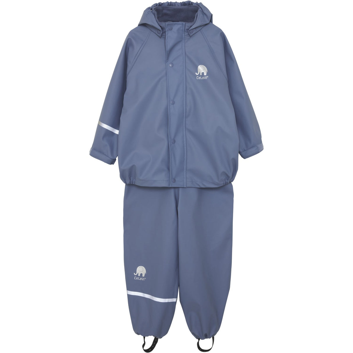 CeLaVi Flint Stone Basic Rainwear Set -Solid Pu