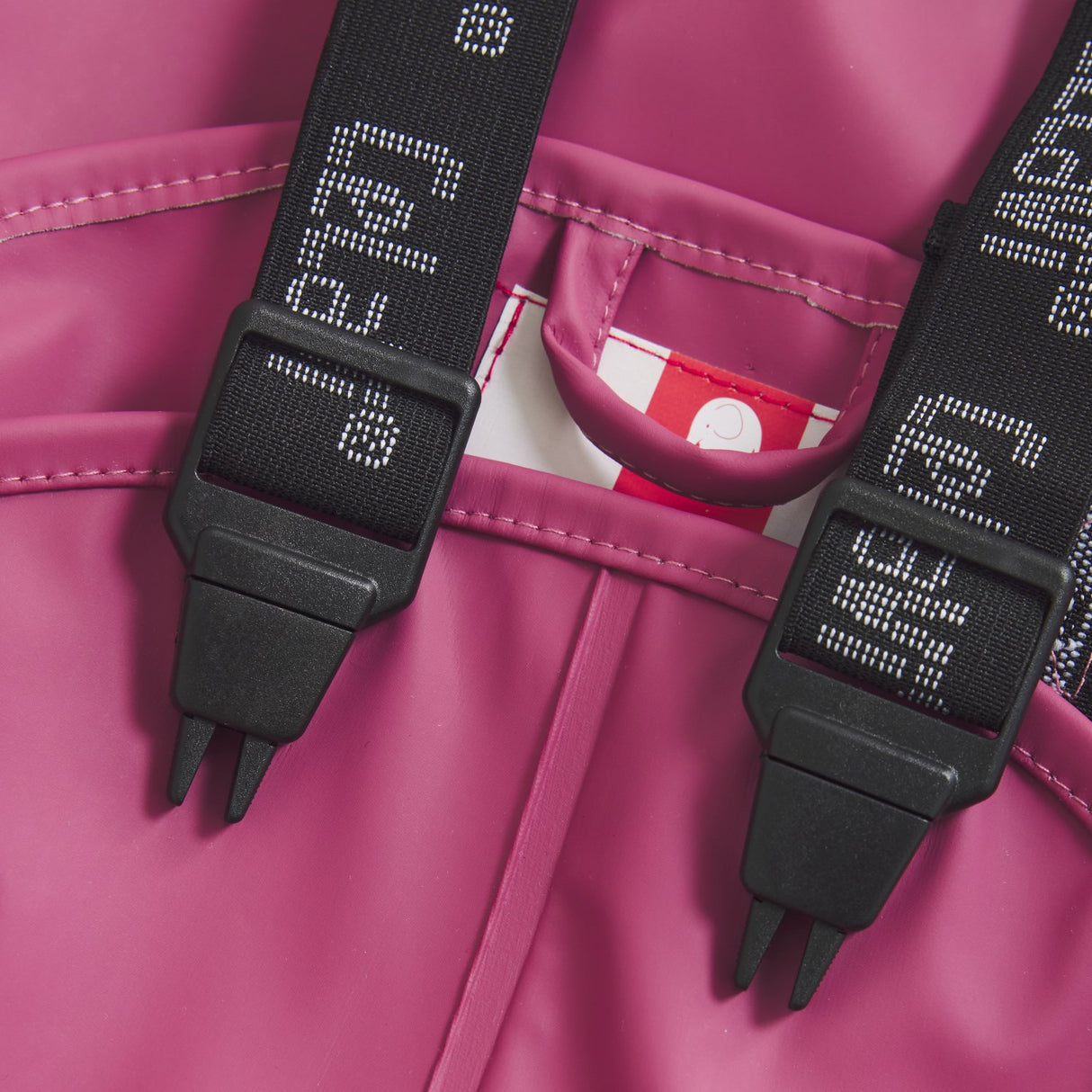 CeLaVi Rose Wine Basic Rainwear Set -Solid Pu