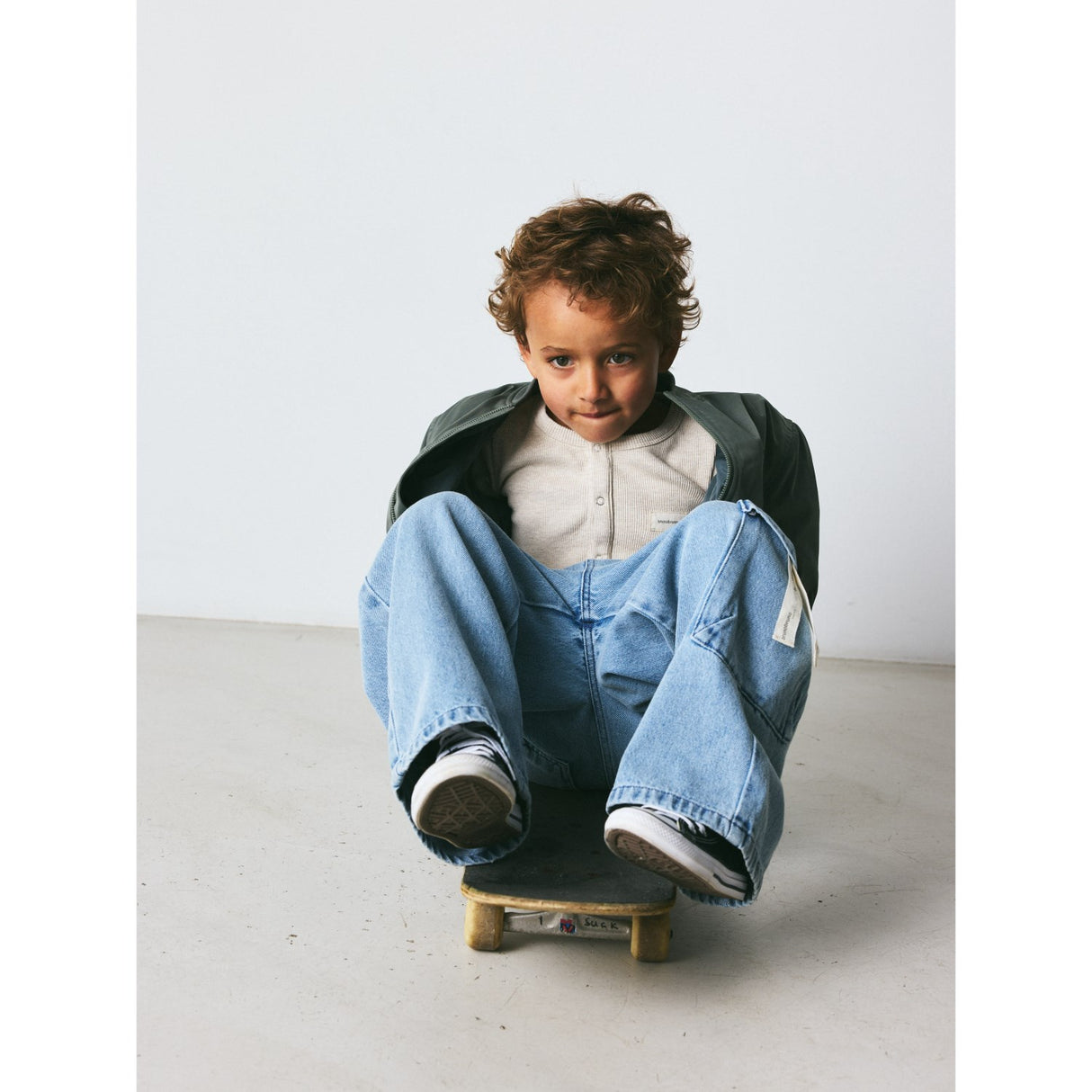 brunobruno nation Balsam Green Adrian Bomber Jacket