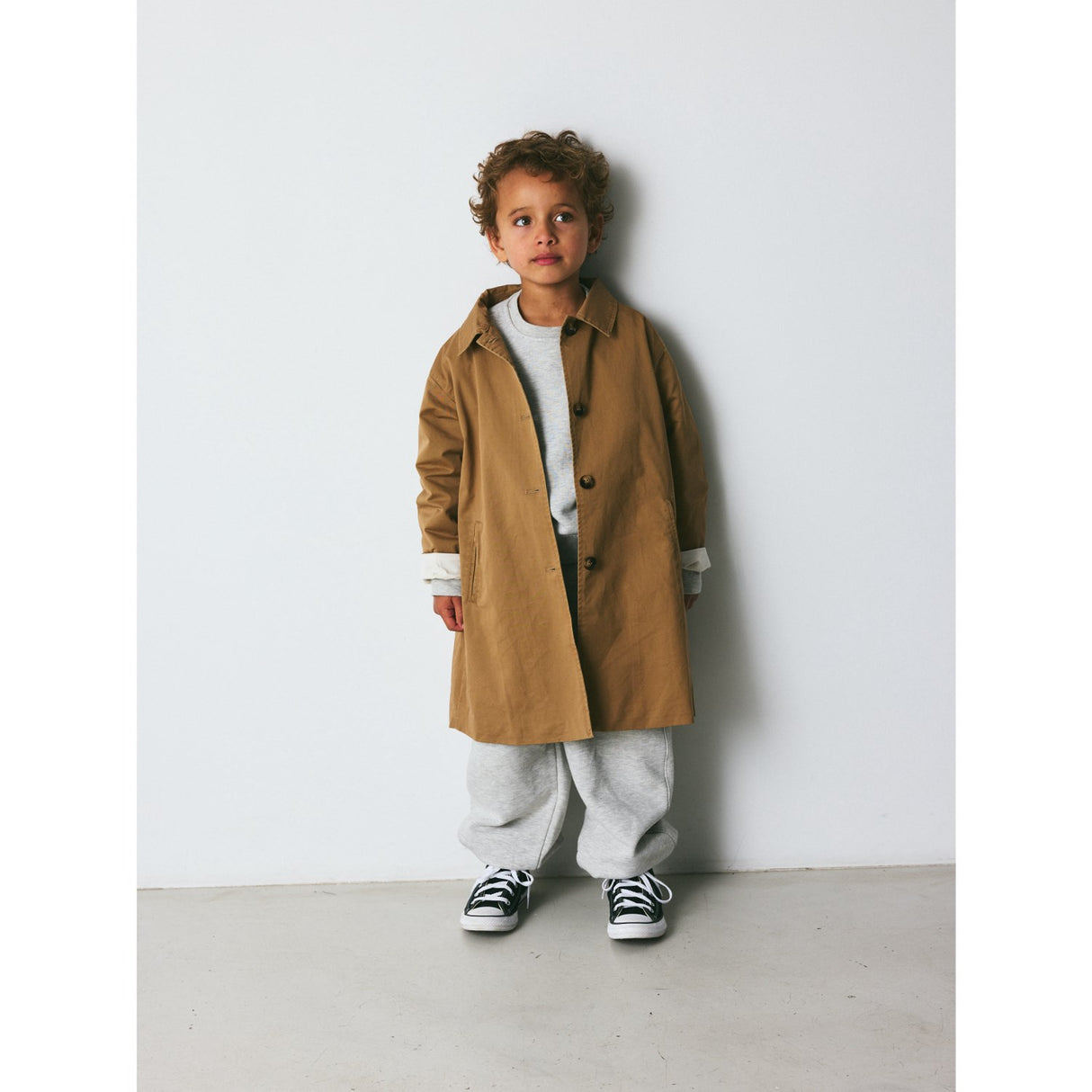 brunobruno nation Kelp Brown Axel Coat