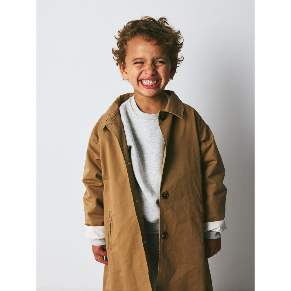 brunobruno nation Kelp Brown Axel Coat