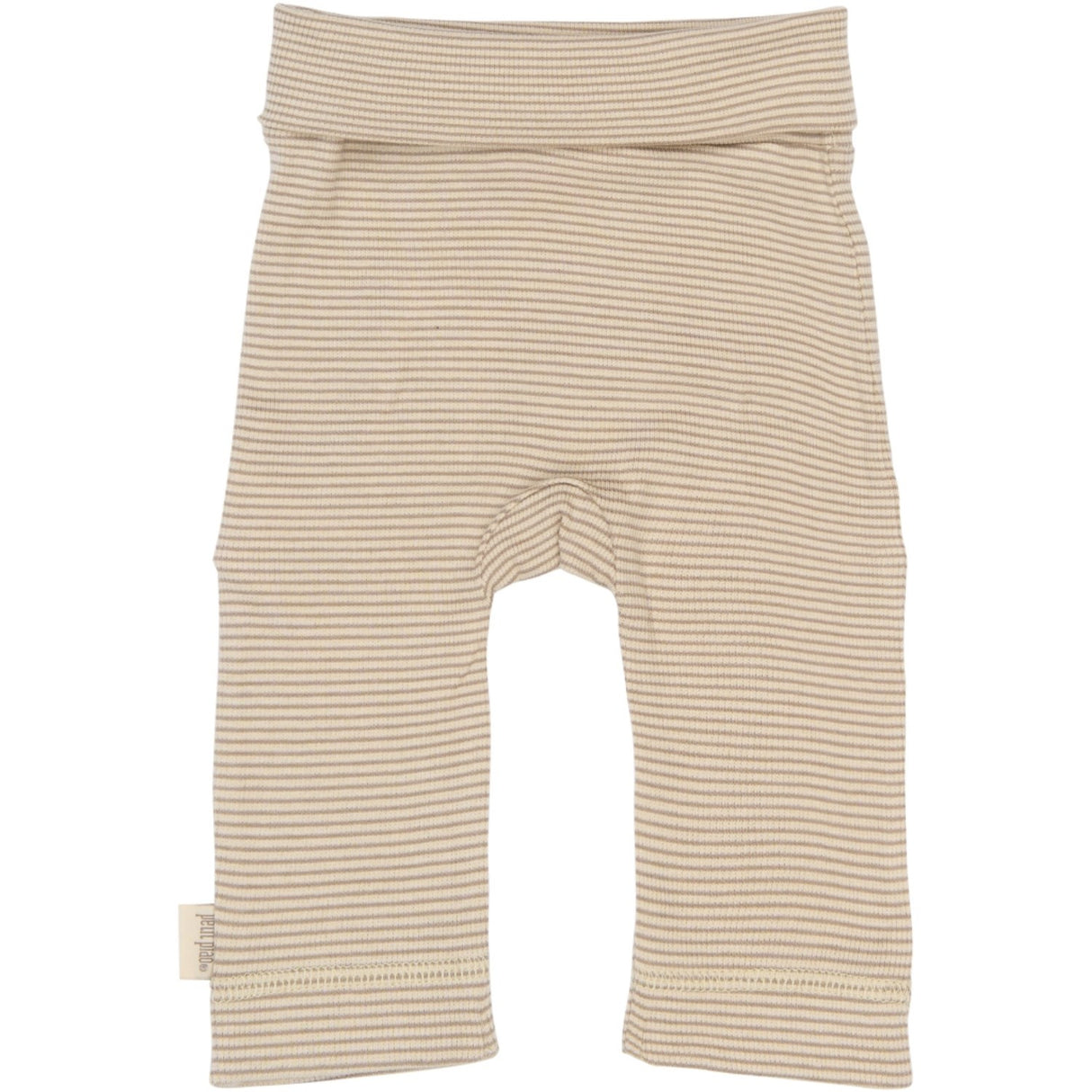 Petit Piao Pure Cashmere/Dark Off White PPDian Fold Leggings Stripe NB NOOS