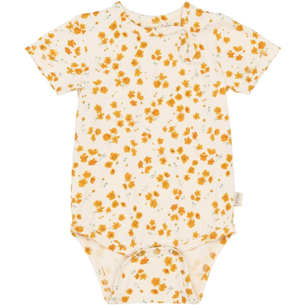 Petit Piao Eggnog Buttercup Aop Ppsun S_S Body