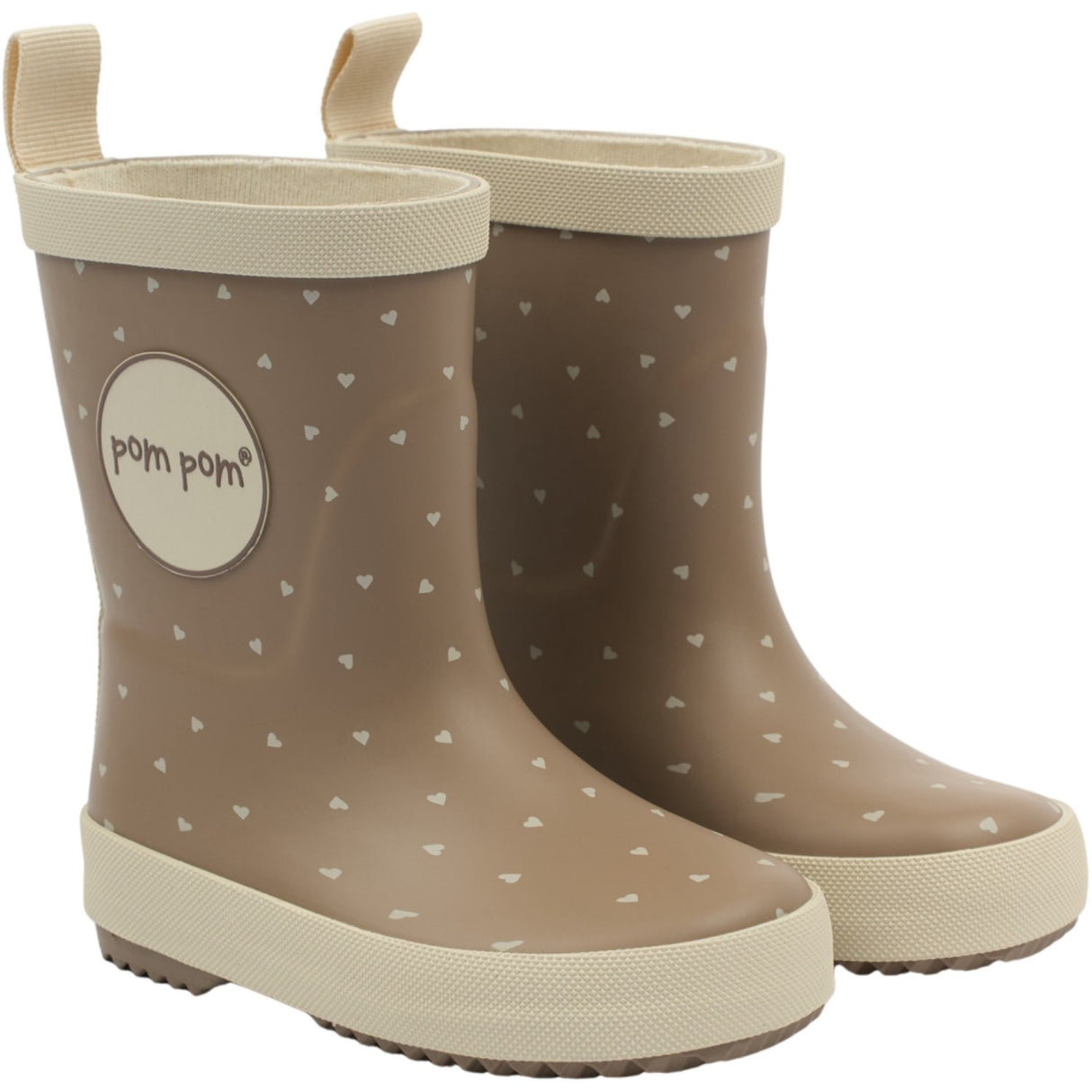 Pom Pom Heart AOP Bliss Rubber Boot AOP