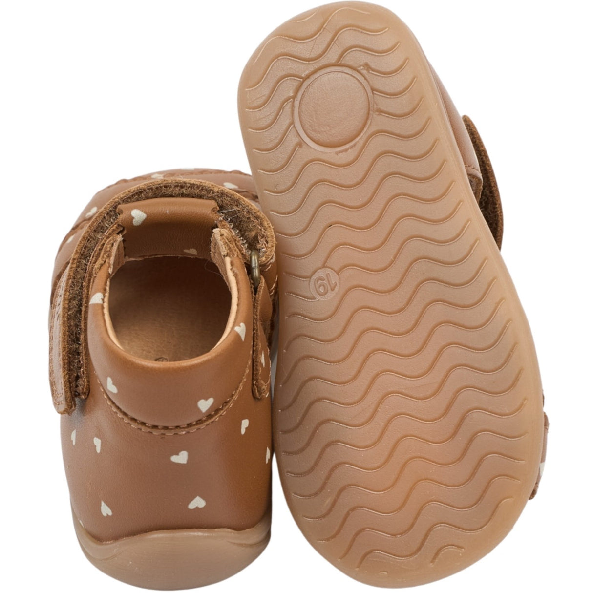 Pom Pom Picante Heart AOP Pi Starter Scallop Sandal