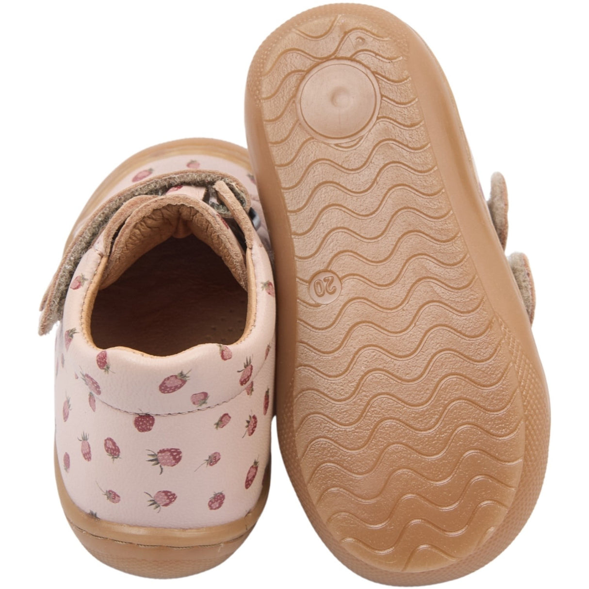Pom Pom Dusty Rose Strawberry AOP Pax Baby Shoe