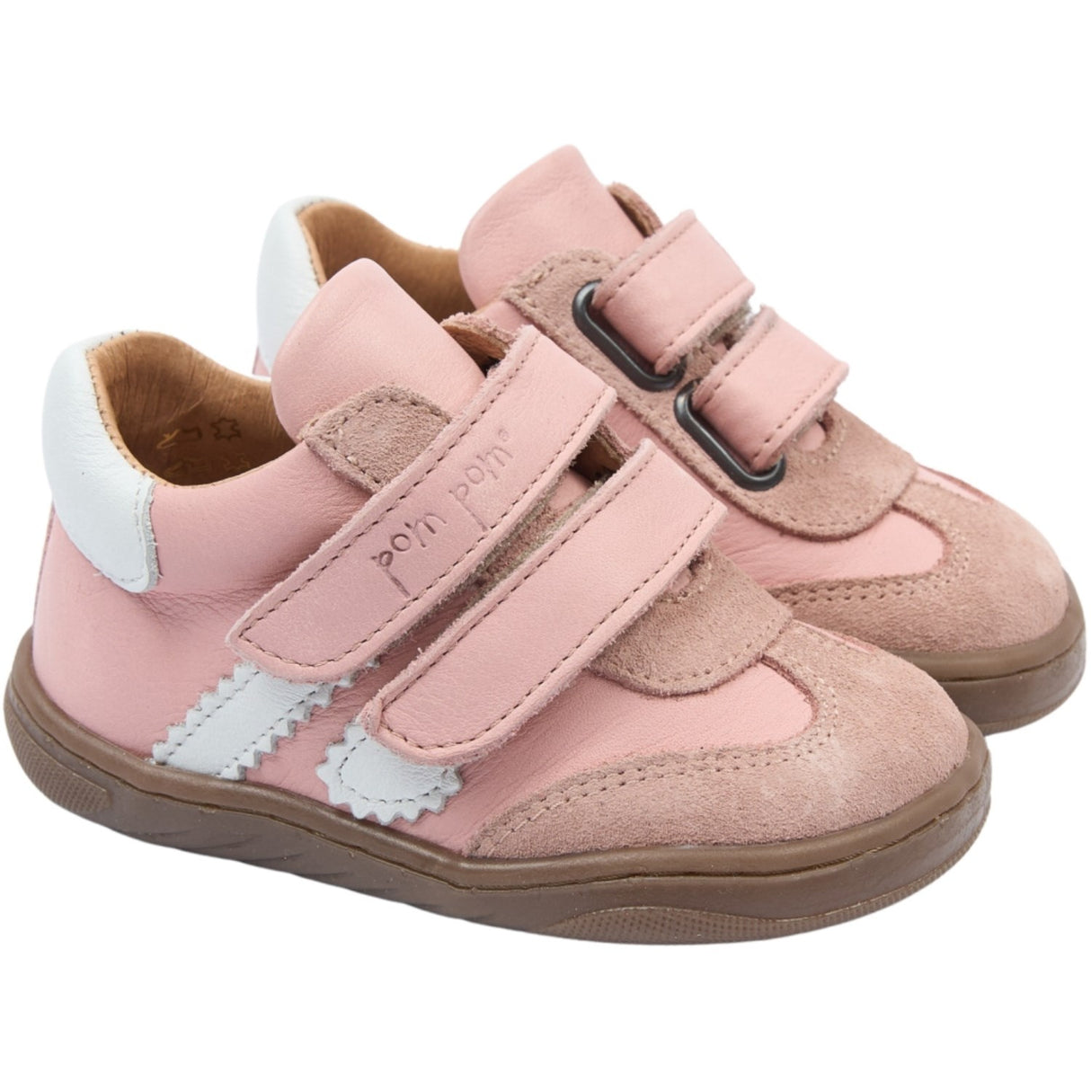 Pom Pom Misty Rose Pride Velcro Barefoot Sneaker