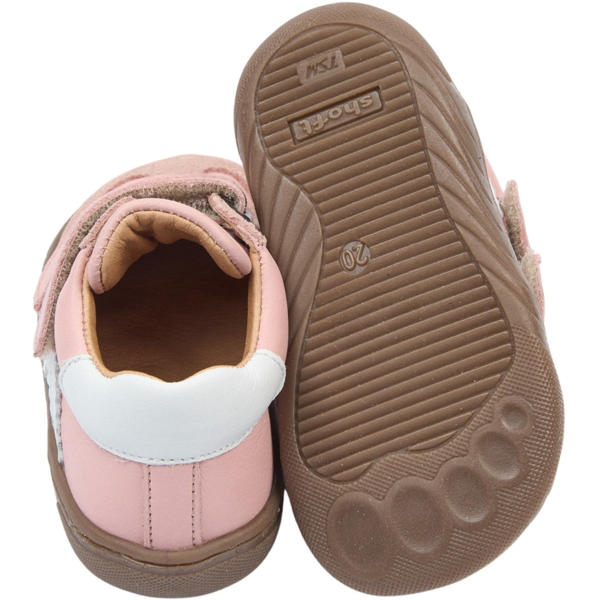 Pom Pom Misty Rose Pride Velcro Barefoot Sneaker