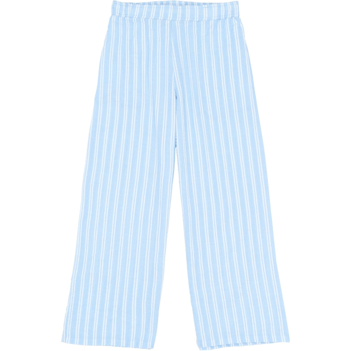 The New Forever Blue Striped Tnshirley Wide Pants