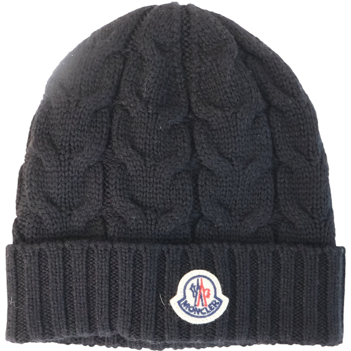 Moncler Beretto Cable Beanie,M,999 Black