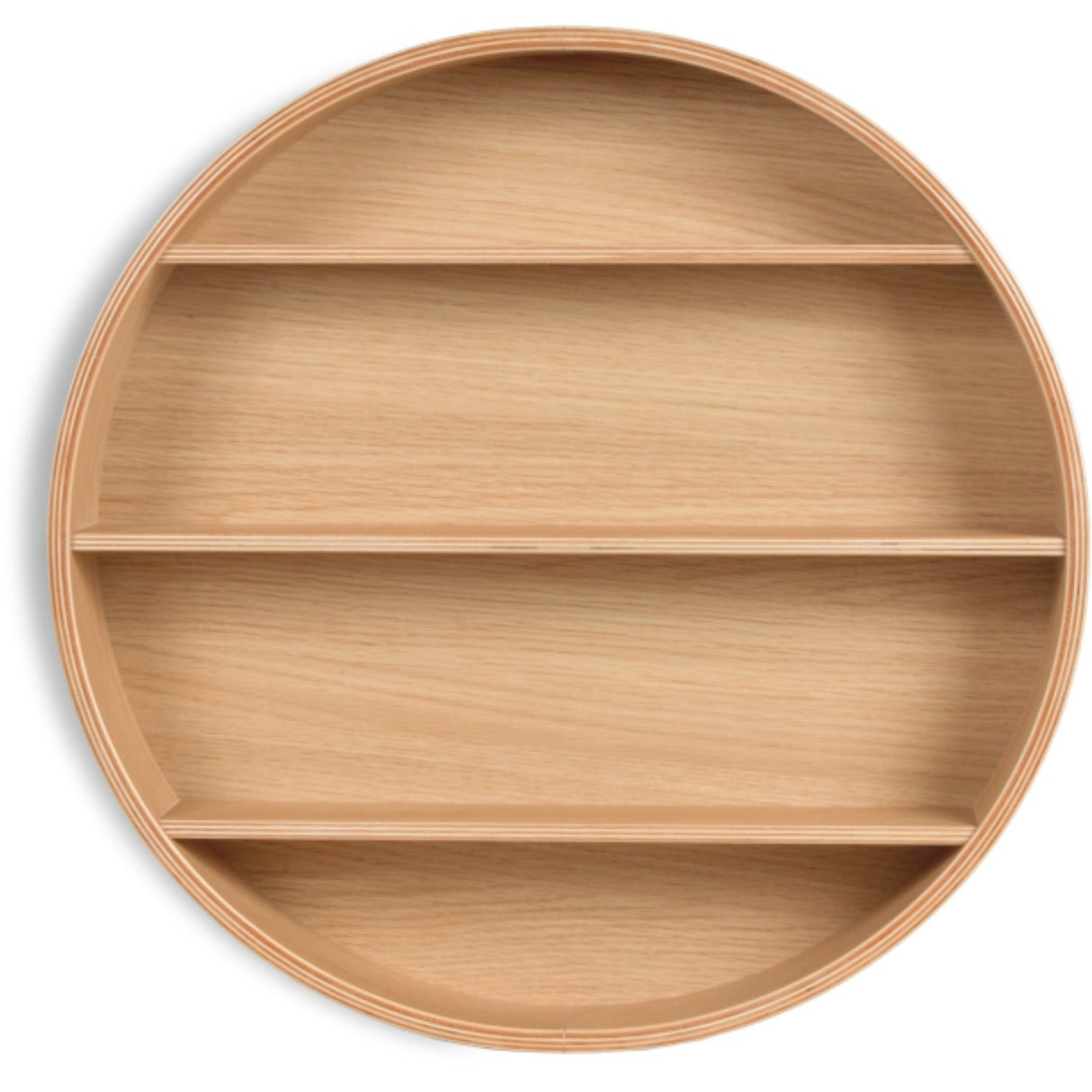 Curve Lab Natural Round Shelf