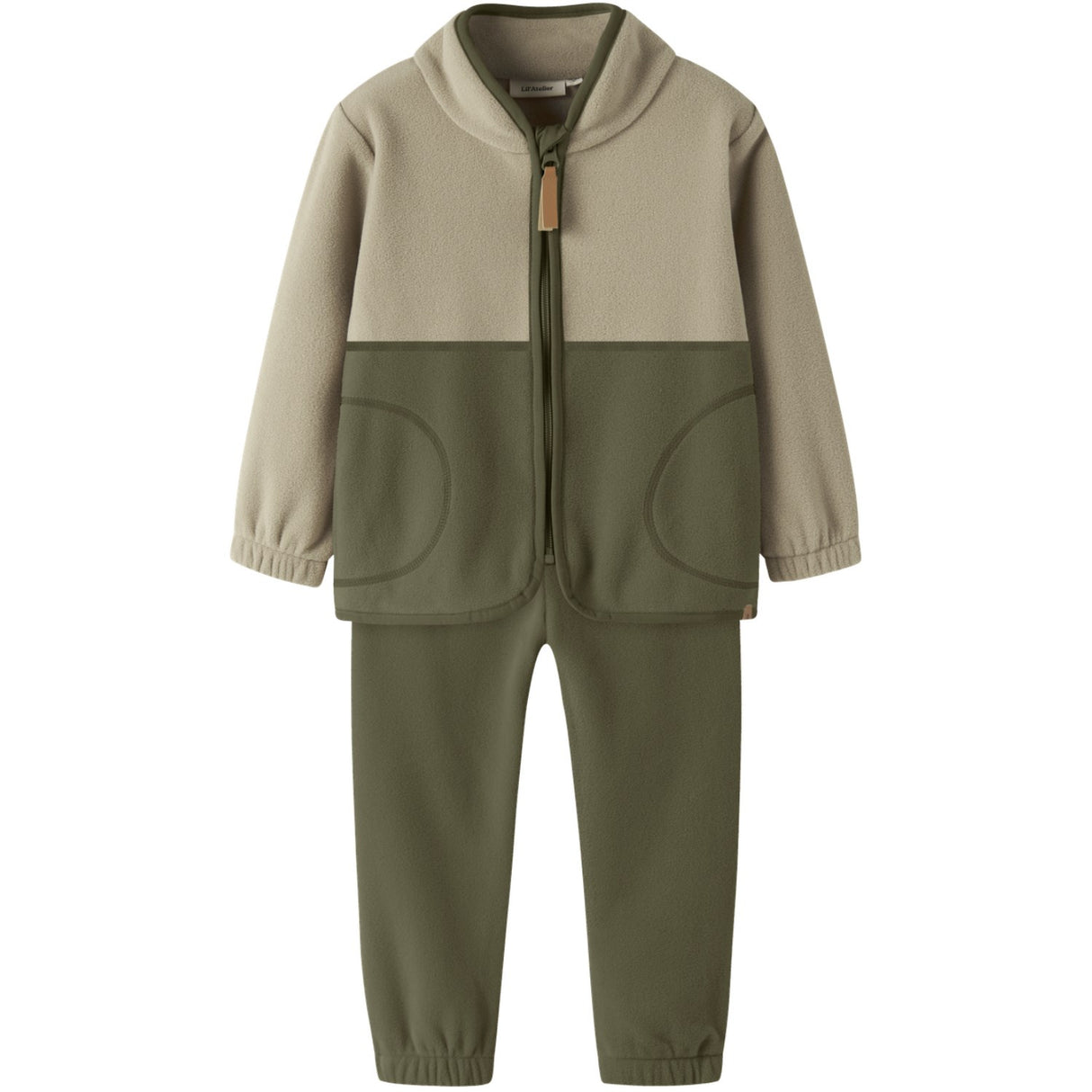 Lil'Atelier Winter Moss Nmmlaspektra Fleece Set 1Fo Lil