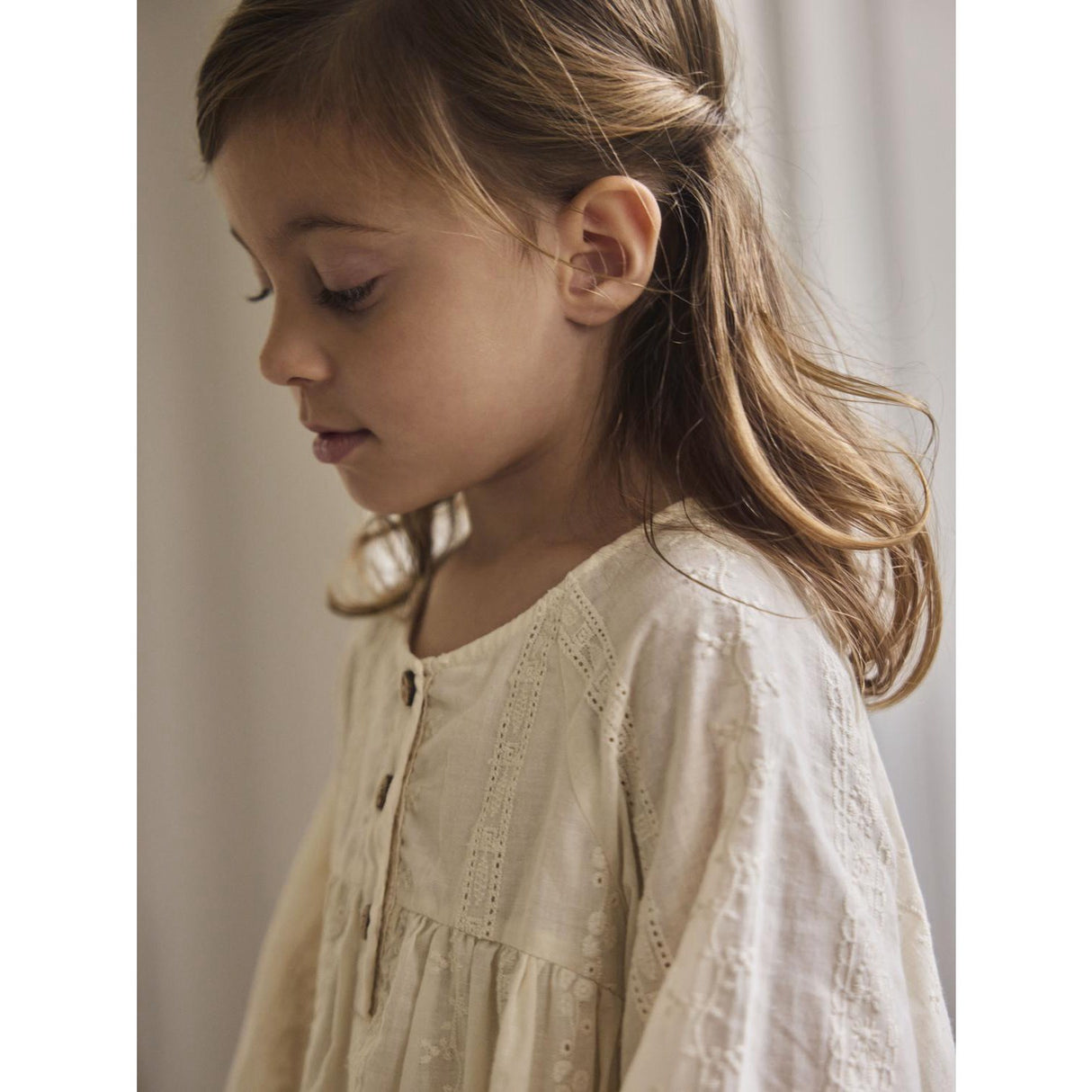 Lil'Atelier Turtledove Nmfloba Ls Loose Dress Lil