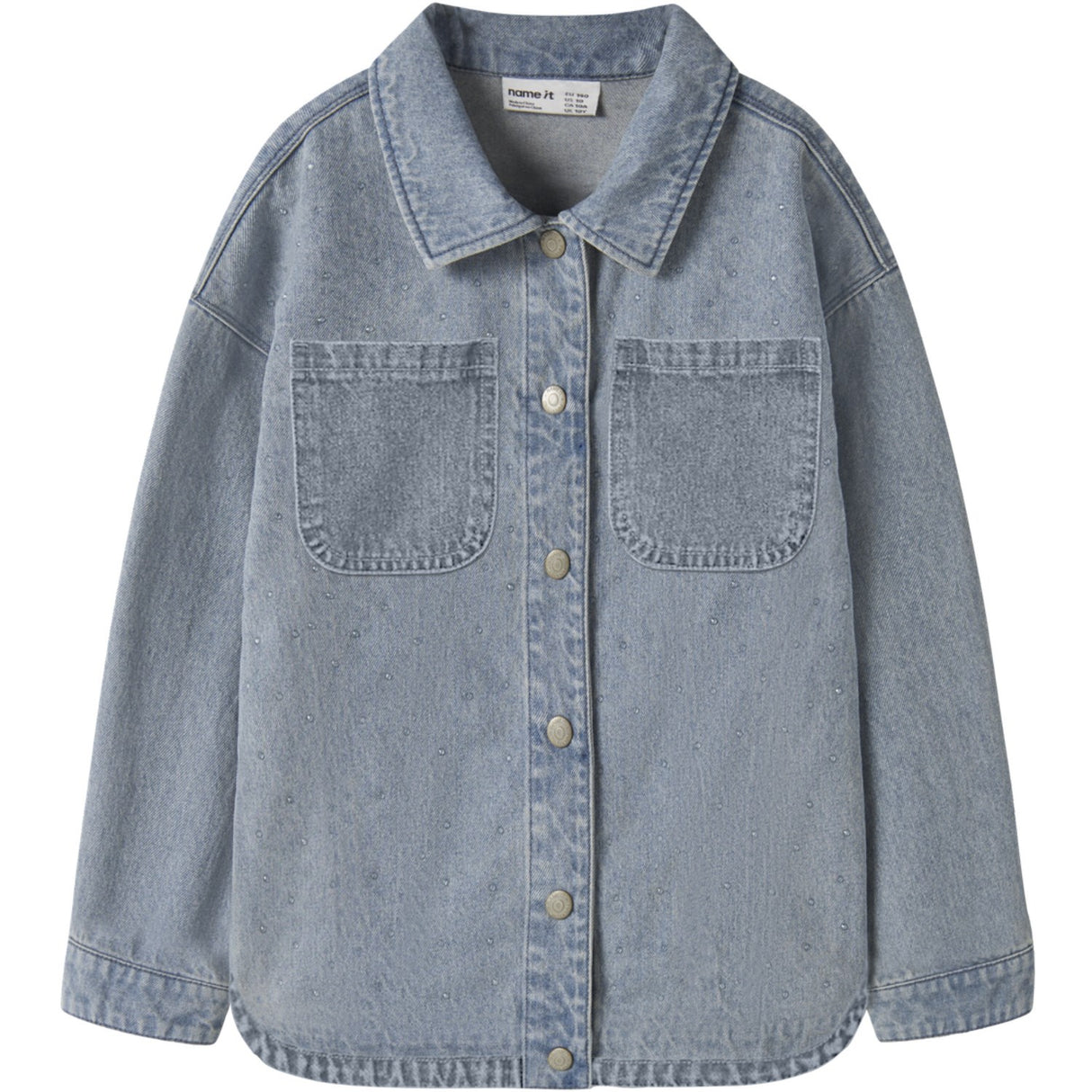 Name It Special Blue Grey Denim Nkfrain Os Dnm Jacket 4577-Im