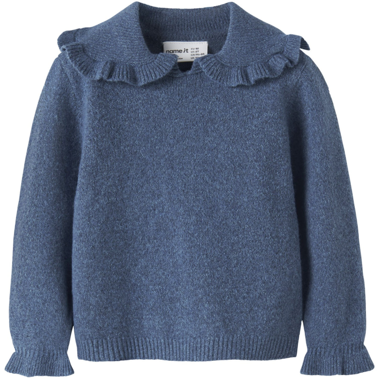 Name It Vintage Indigo Nmfkirstena Ls Knit