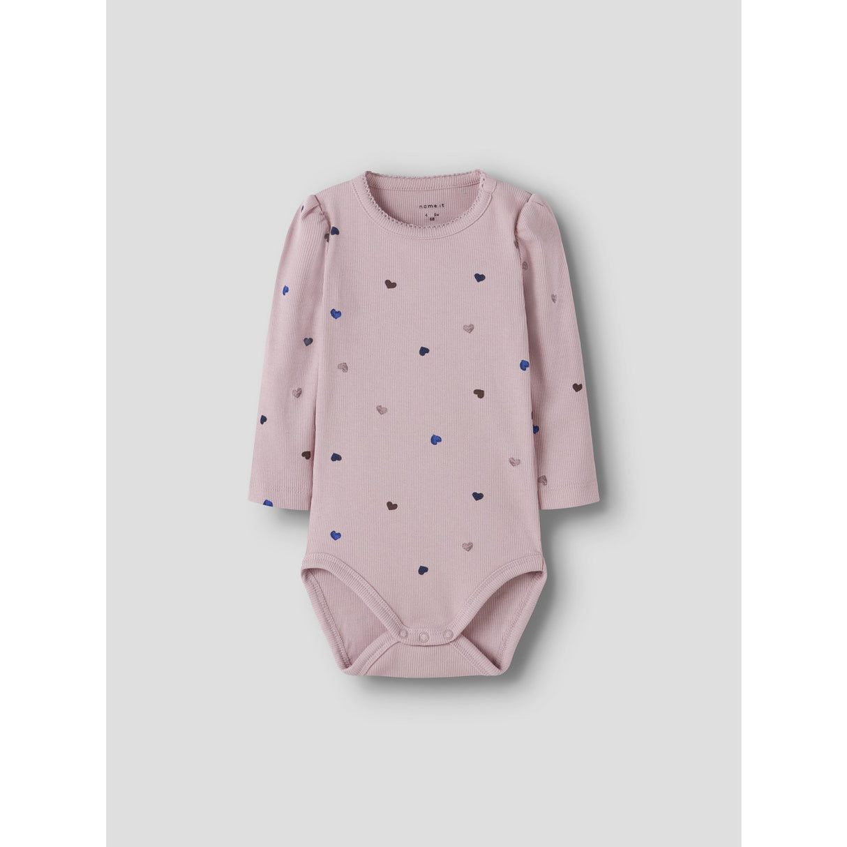 Name It Burnished Lilac Hearts Nbfnutti Ls Body Noos