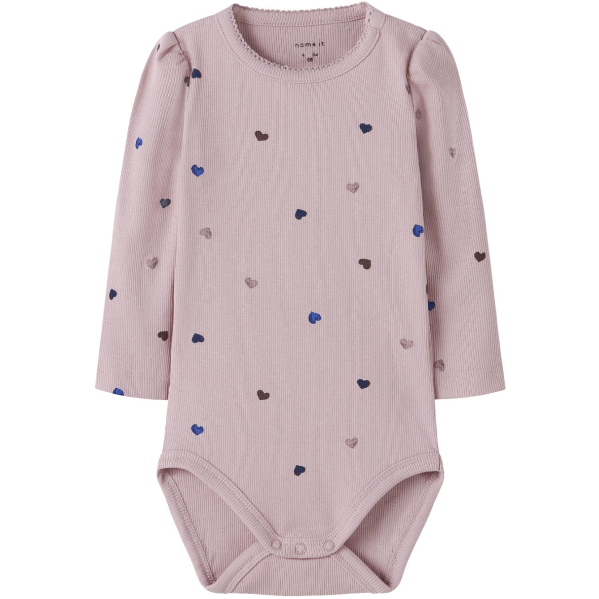 Name It Burnished Lilac Hearts Nbfnutti Ls Body Noos