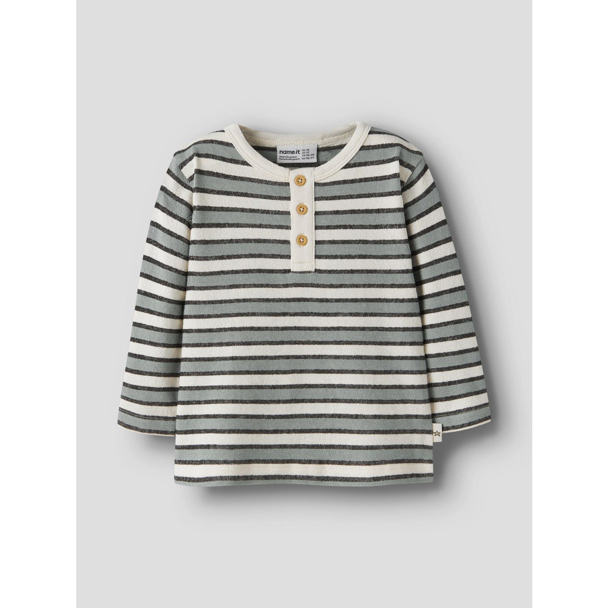 Name It Green Milieu Nmmlajus Ls Nreg Top