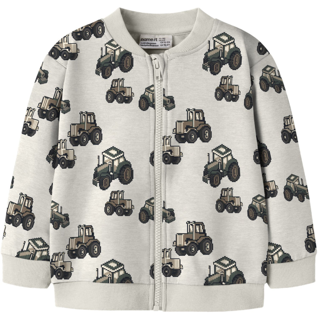 Name It Peyote Melange Nmmlibertus Ls Nreg Sweat Card Bru