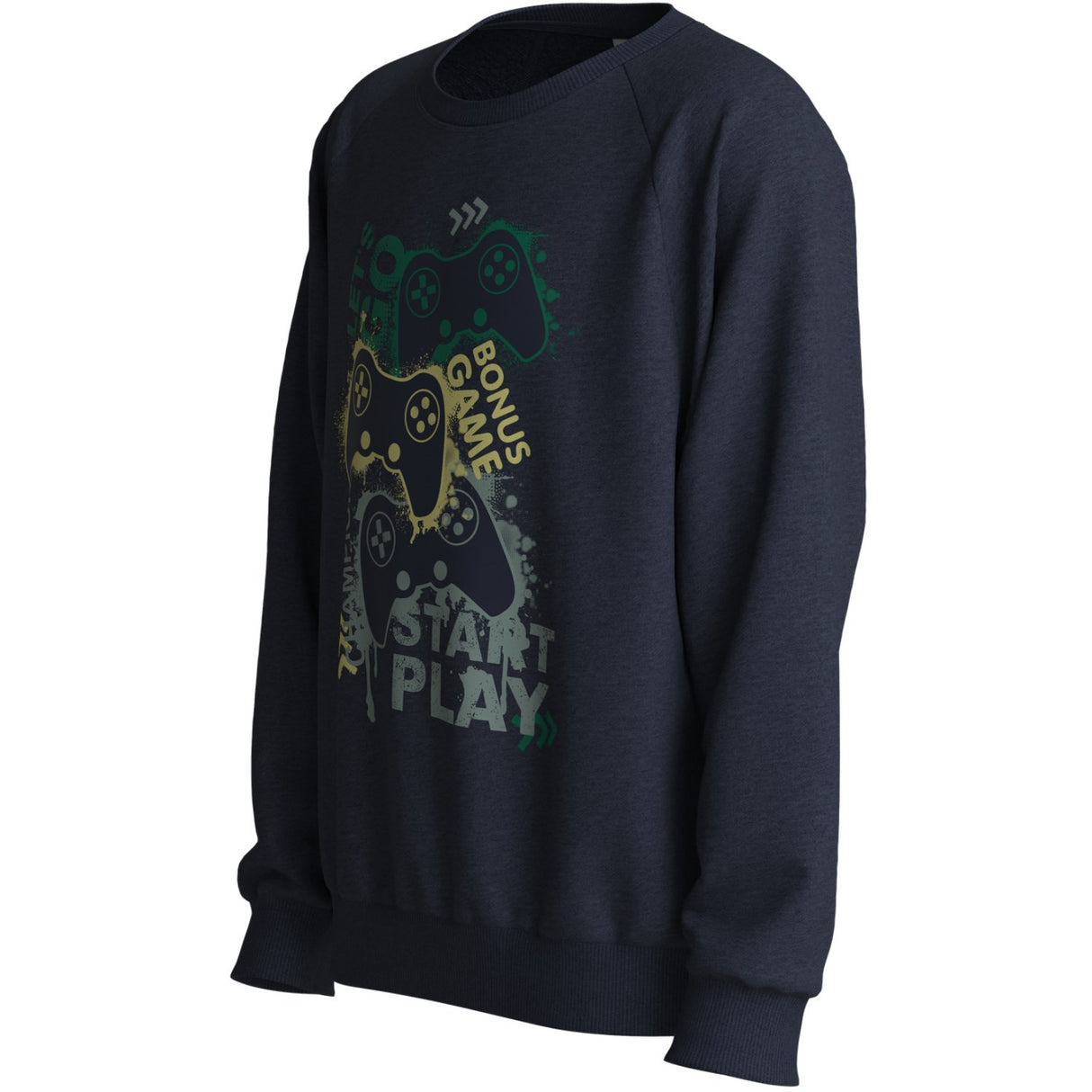 Name It Navy Blazer Play Nkmvion Ls Nreg Sweat Unb