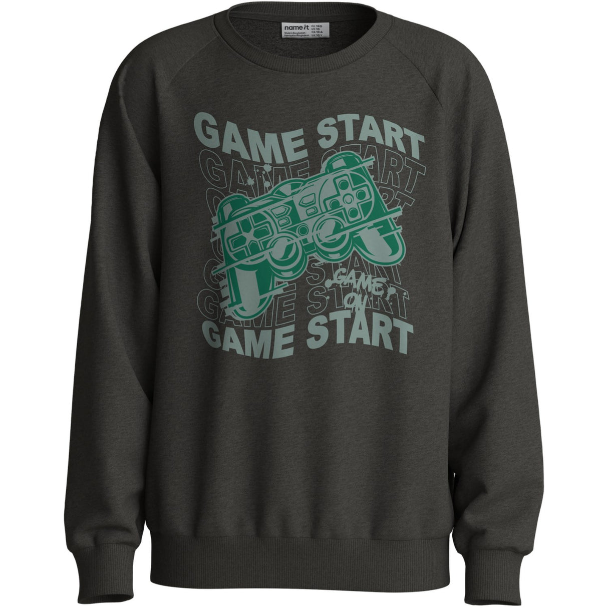 Name It Peat Game Start Nkmvion Ls Nreg Sweat Unb