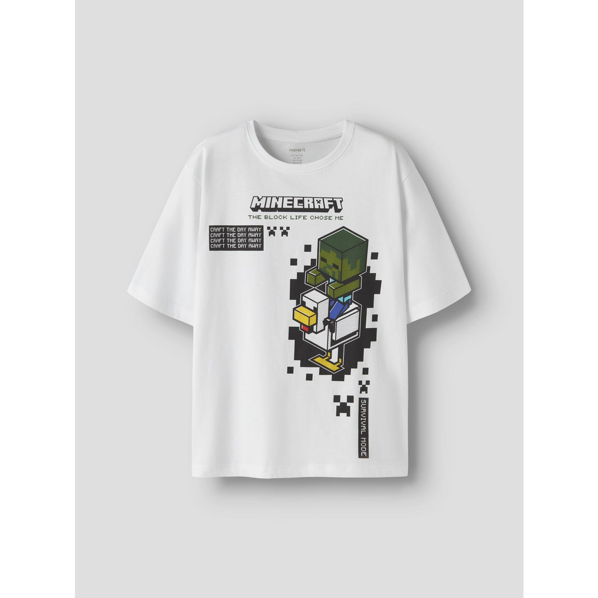 Name It Bright White Nkmjun Minecraft Ss Nreg Topbox Noos Bio