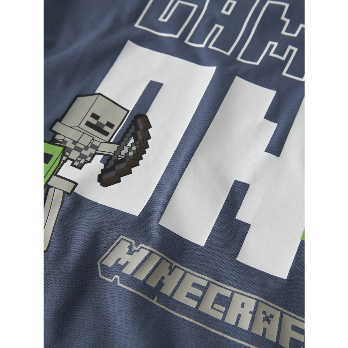 Name It Vintage Indigo Nkmjun Minecraft Ss Nreg Topbox Noos Bio