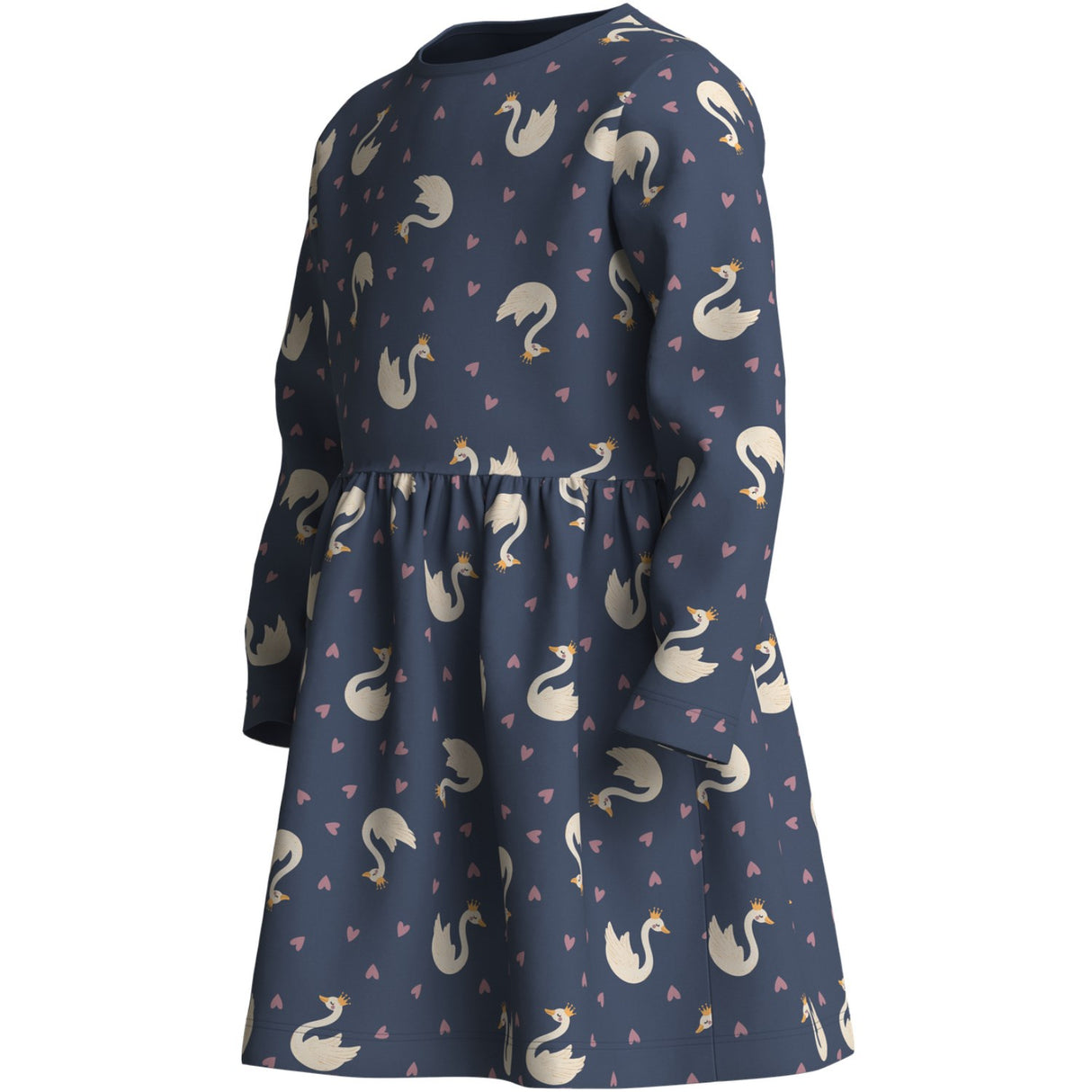 Name It Vintage Indigo Swan Princess Nmfvilisa Ls Dress