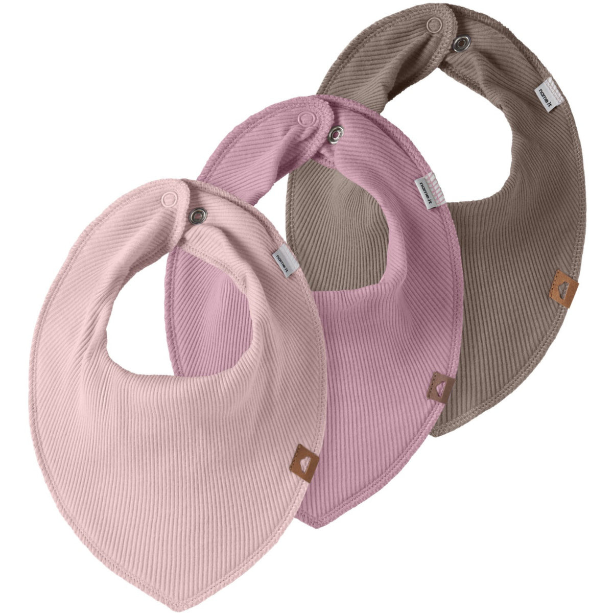 Name It Lotus Nbfyvette 3P Rib Scarf Bib