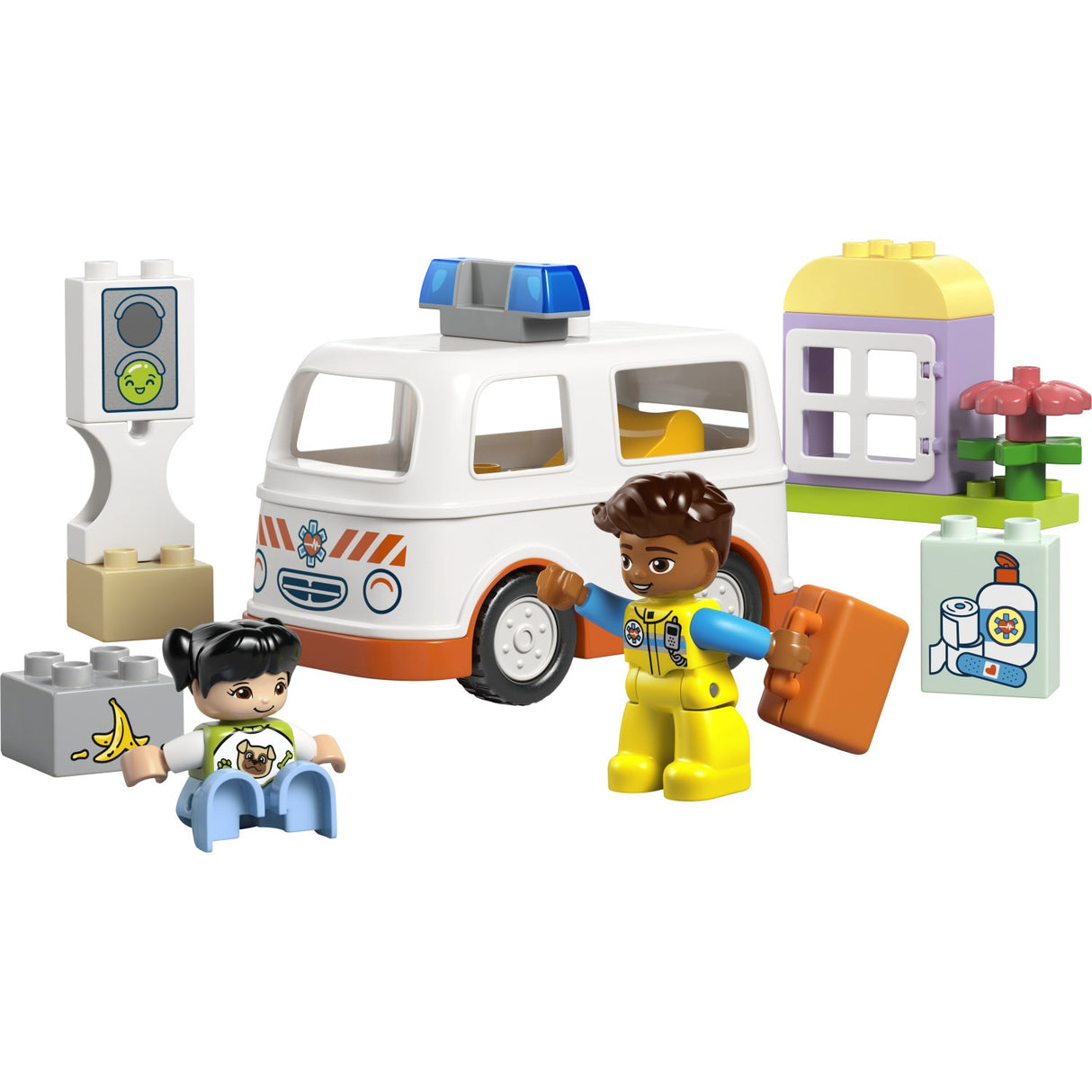 LEGO® DUPLO Town - Ambulance And Fører 10447