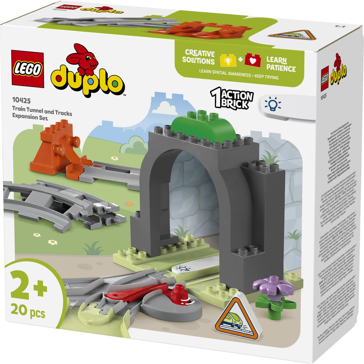 LEGO® DUPLO Town - Togtunnel And Spor – Udvidelsessæt 10425