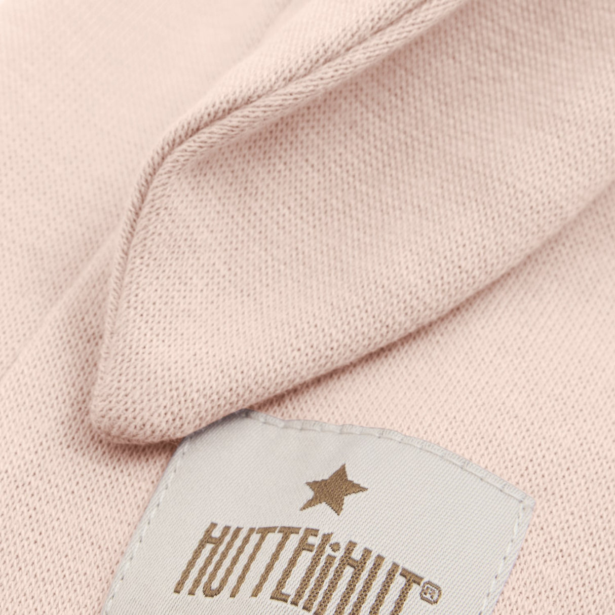 Huttelihut Peach Blush Balaclava Ears Cotton Rib