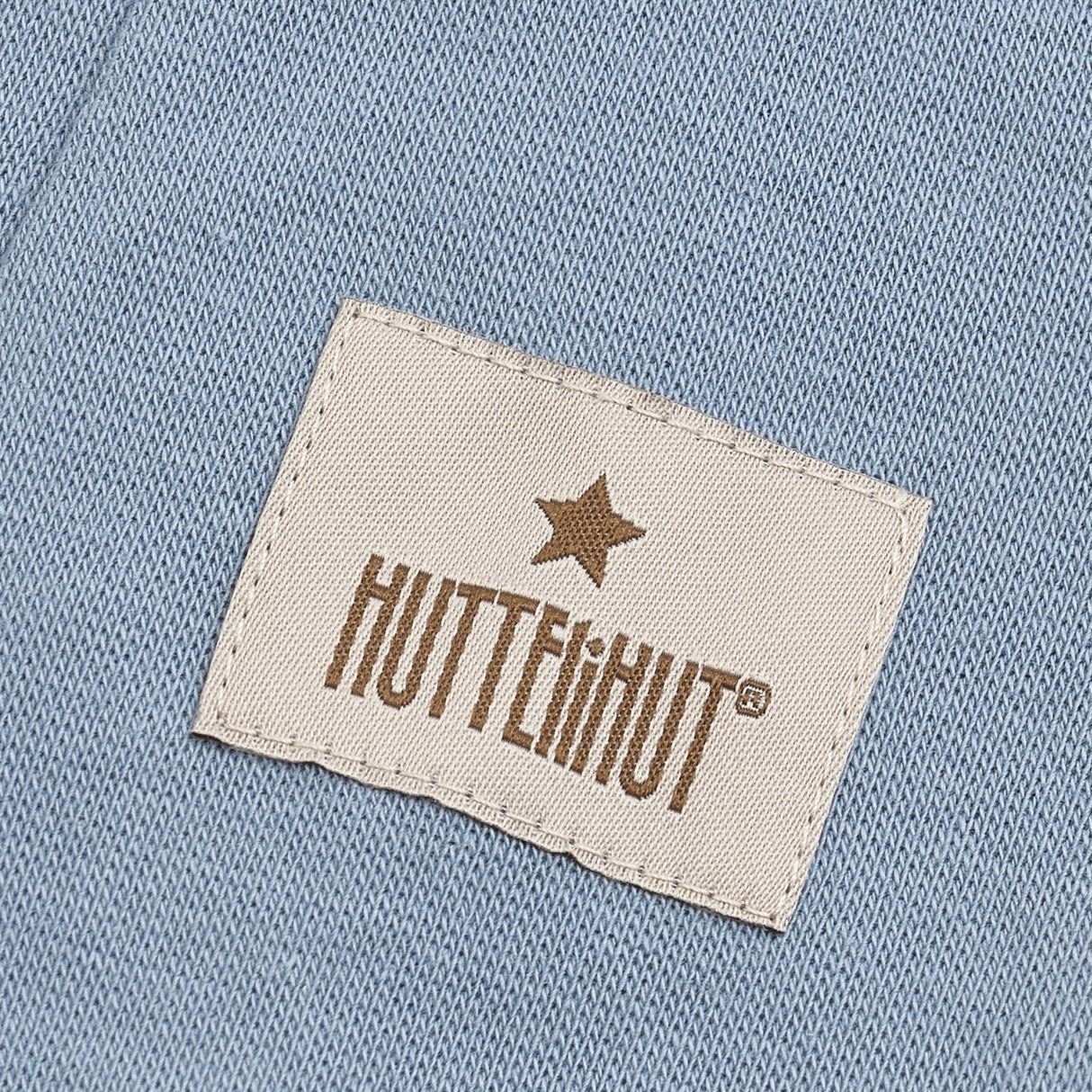 Huttelihut Windward Blue Balaclava Ears Cotton Rib