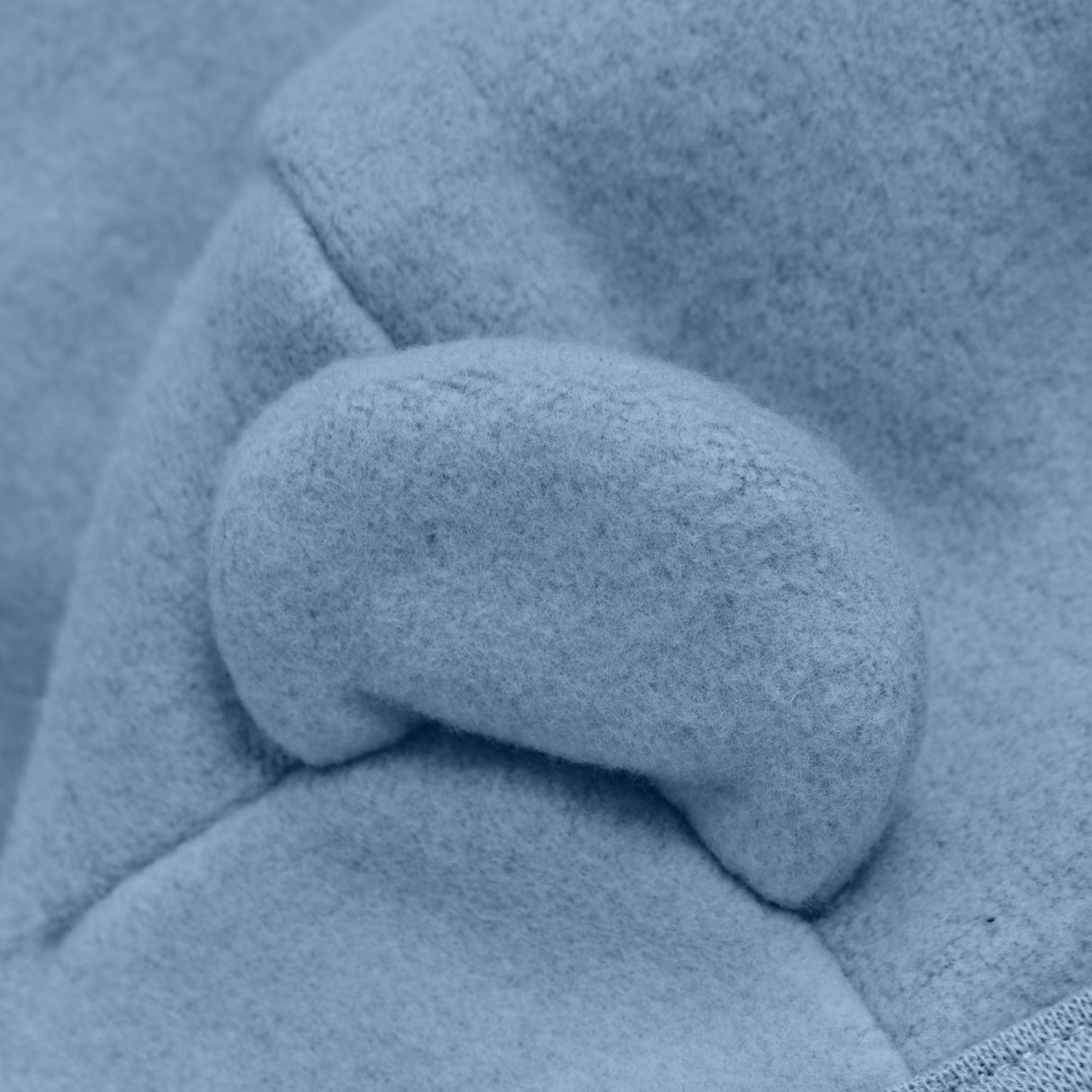 Huttelihut Windward Blue Jacket Ears Cotton Fleece