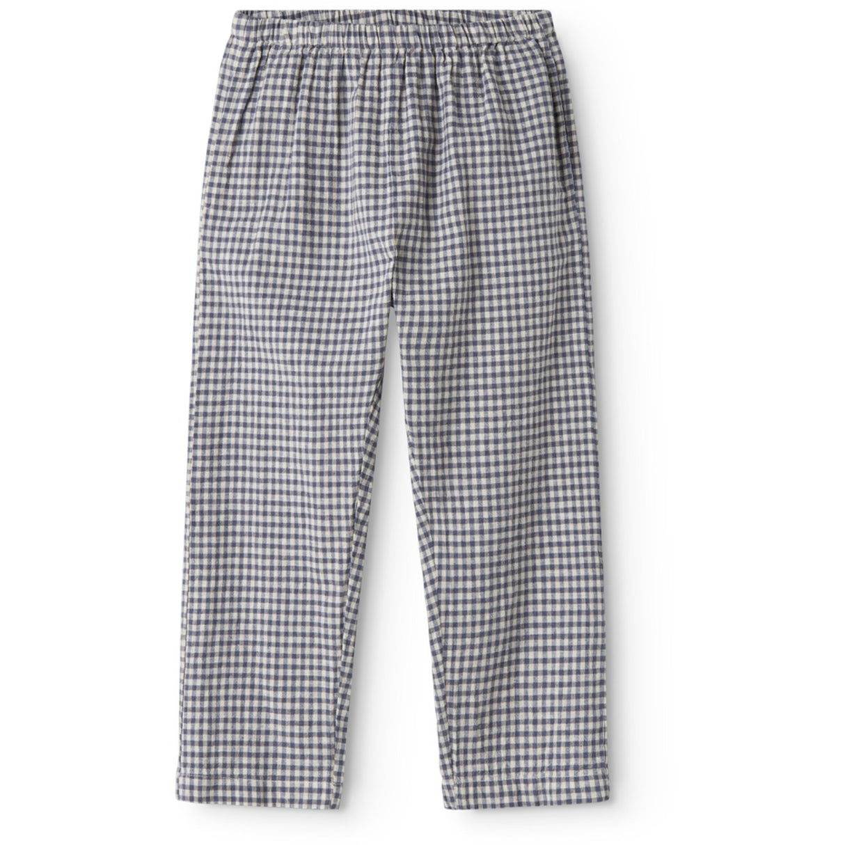 MarMar Cotton Linen Marine Check Panto Pants