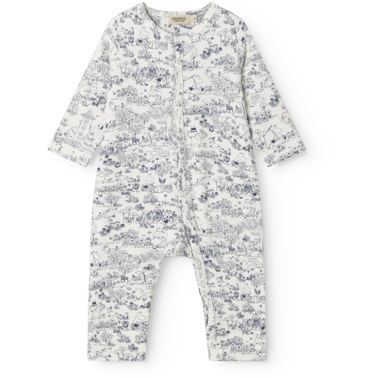 MarMar Modal Smooth Print Moominvalley Ruka Onesie