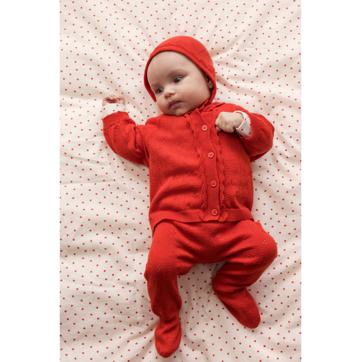 MarMar Newborn Modal Mix Pointelle Poppy Taki Knitwear