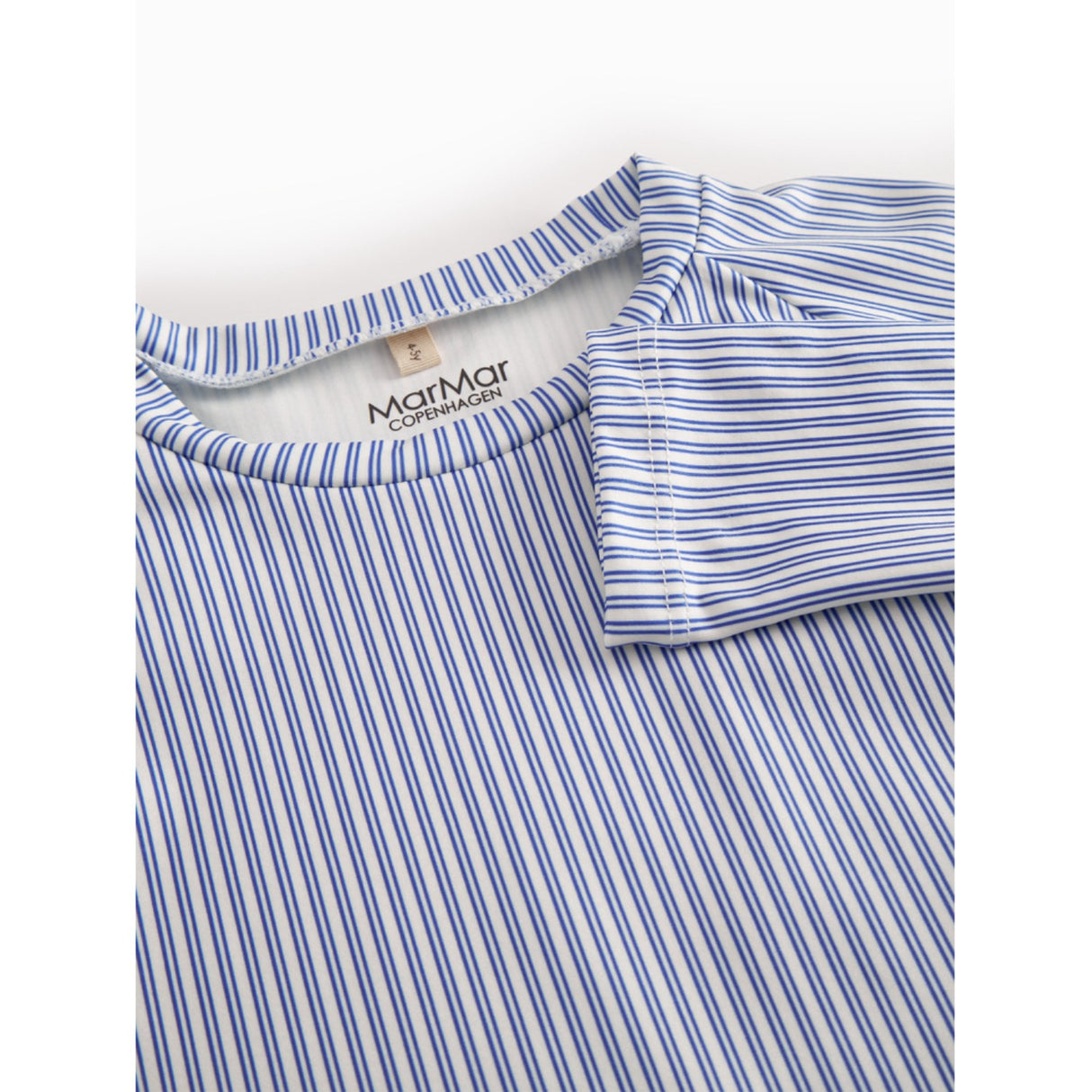 MarMar Swim Print Bolich Blue Stripe Swean Tee Swimwear