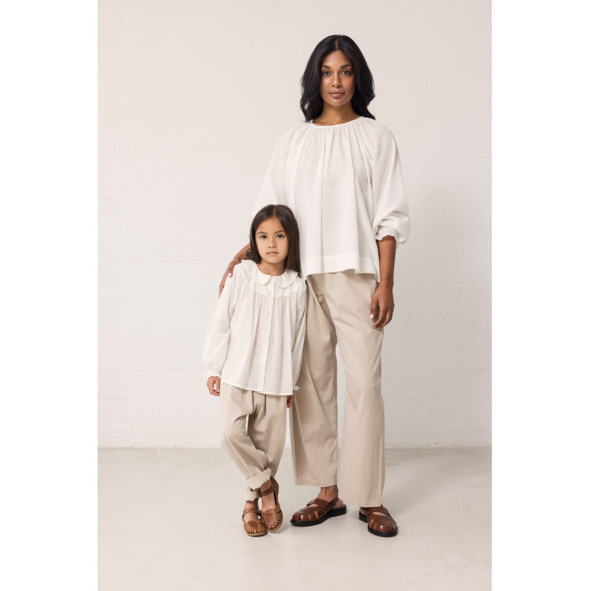 MarMar Fine Dobby White Trissy Blouse