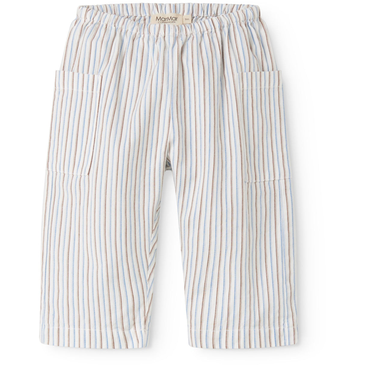 MarMar Cotton Blue Iris Stripe Panto Pants