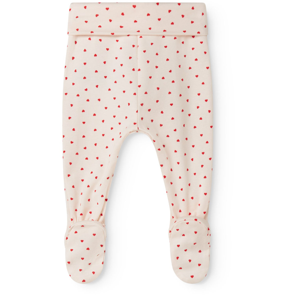 MarMar Newborn Modal Smooth Print Happy Hearts Pixa Pants