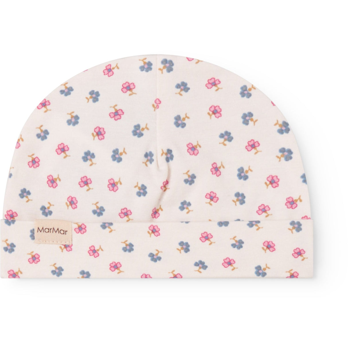 MarMar Newborn Modal Smooth Print Mini Flower Aiko Hat