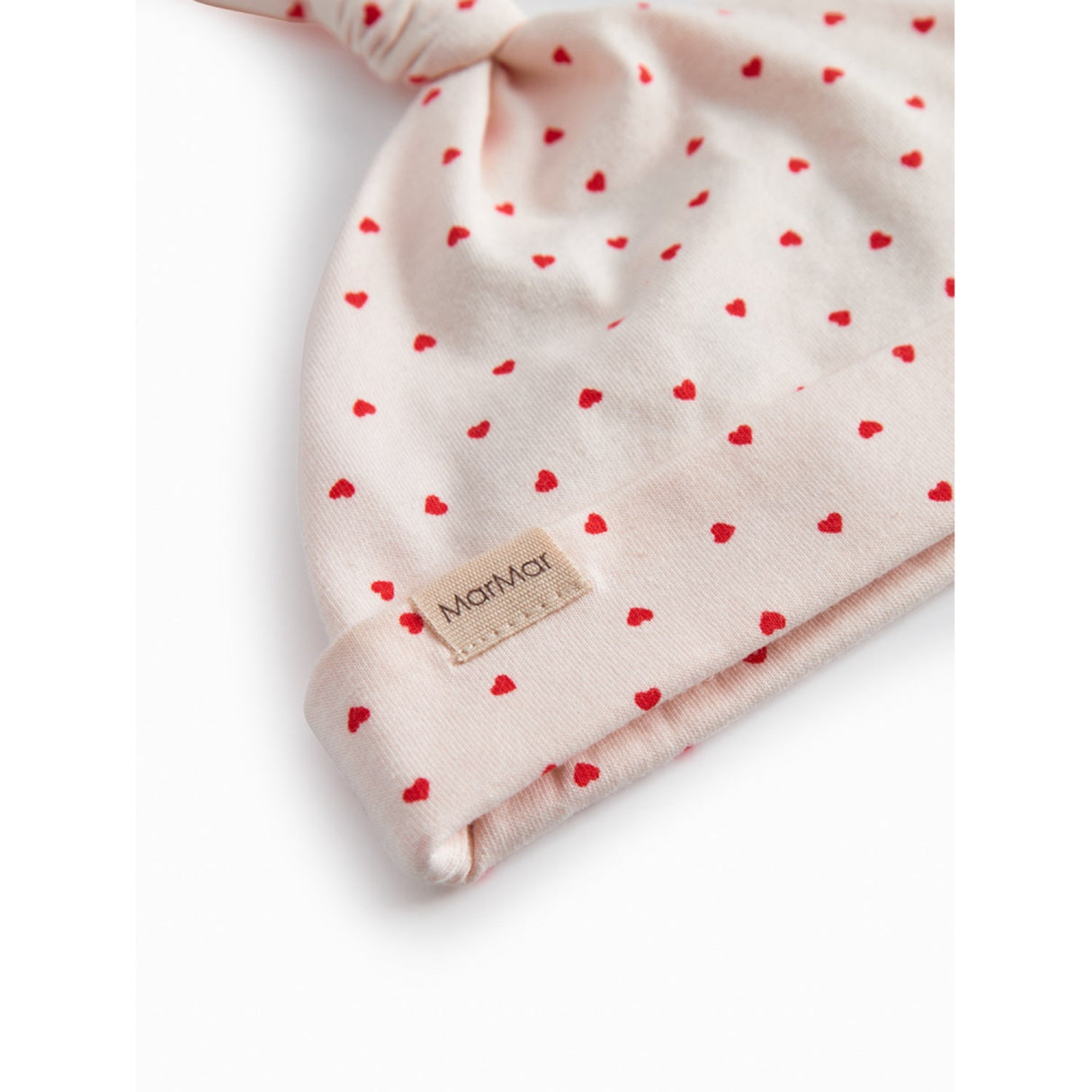 MarMar Newborn Modal Smooth Print Happy Hearts Aiki Hat