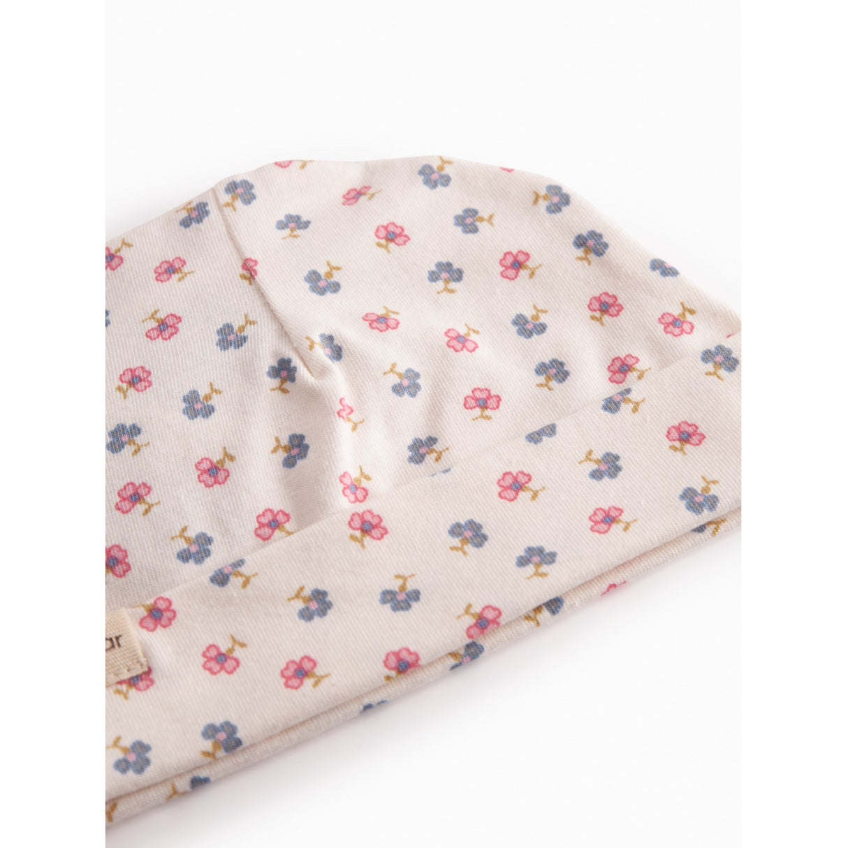 MarMar Newborn Modal Smooth Print Mini Flower Aiko Hat