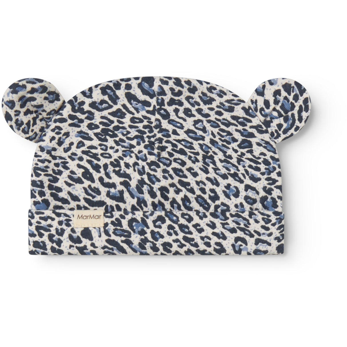 MarMar Newborn Leopard Blue Leo Leo Aiko Ear Hat