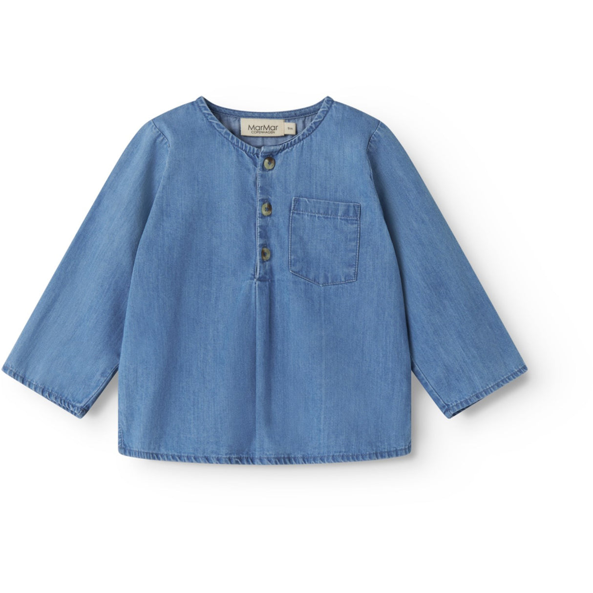 MarMar Light Denim Blue Denim Troy Shirt
