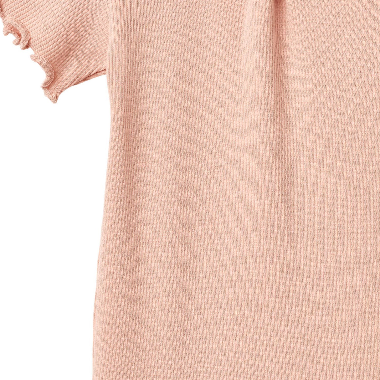 Wheat Rose Cloud Rib Body S/S Edna