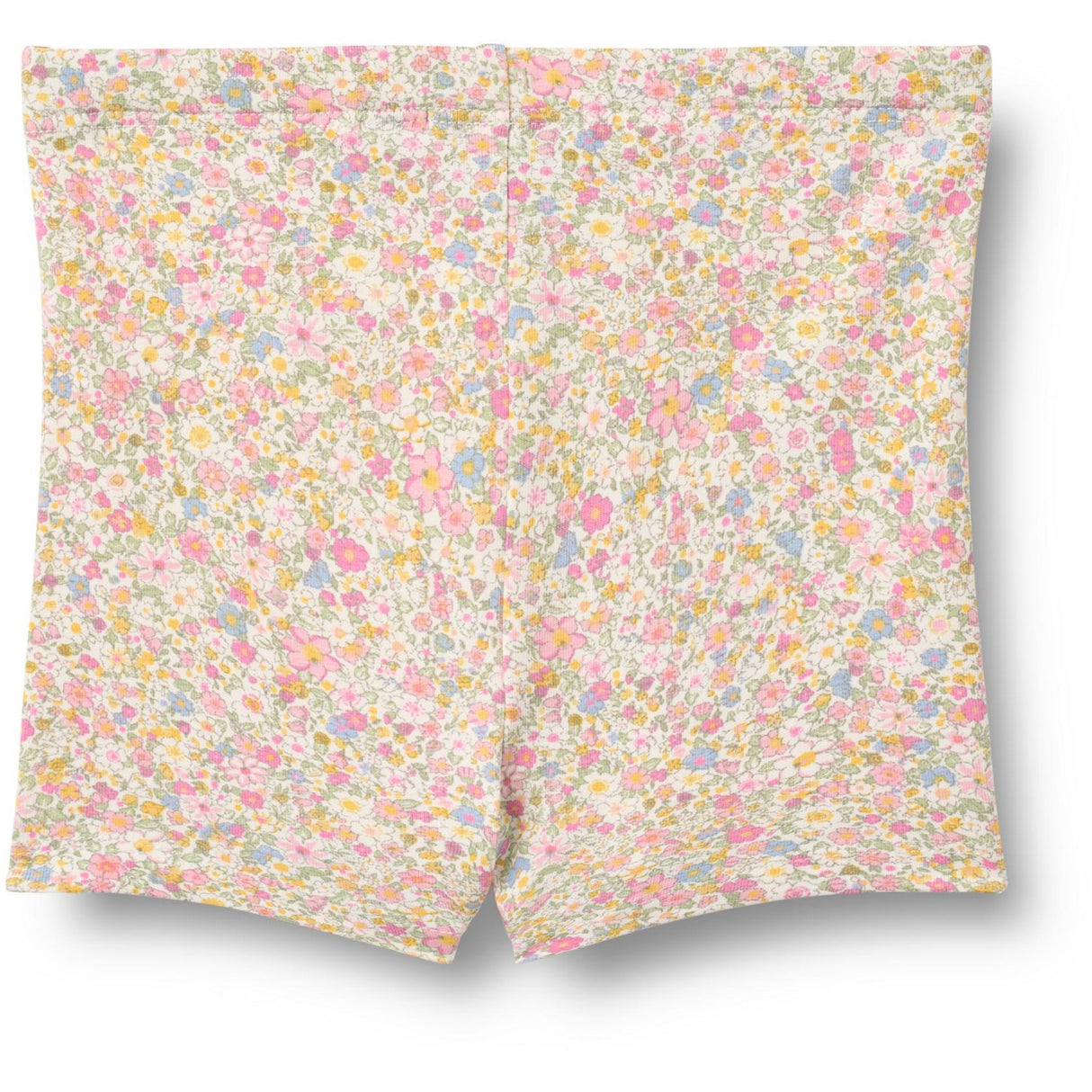Wheat Blush Flower Meadow Bike Shorts Anne
