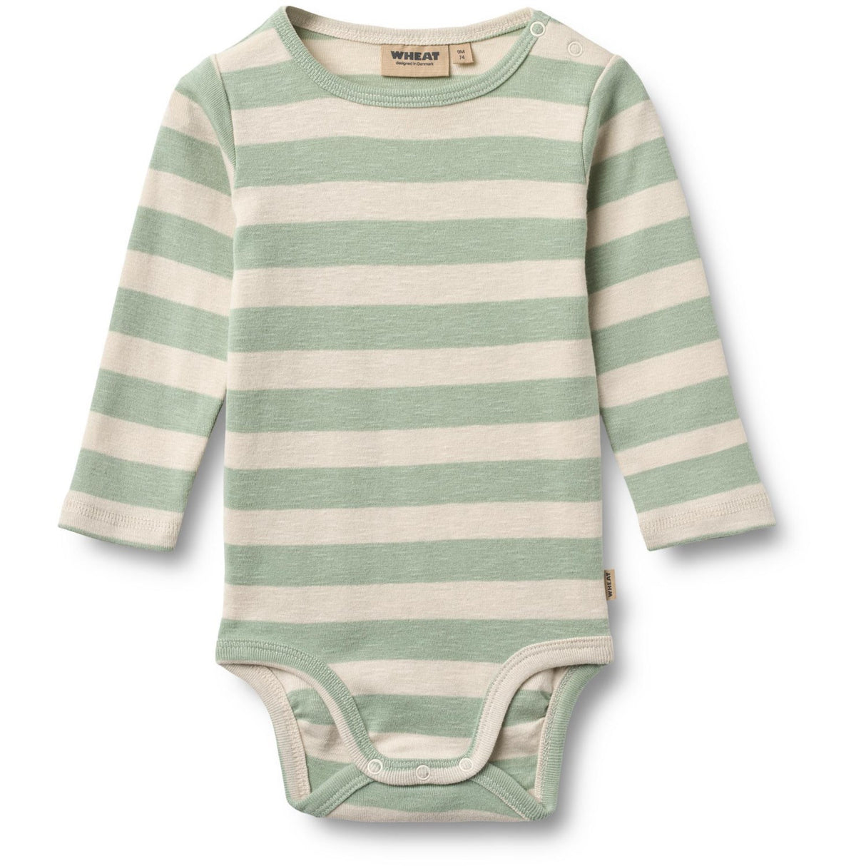 Wheat Mint Stripe Body L/S Freddie